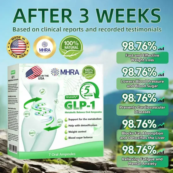🔥 【 FLASH SALE! 80% OFF 】 Grunsify® Energy Balance Supplements  NEW LAUNCH! LOSE FAST OR PAY NOTHING!