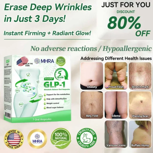 🔥 【 FLASH SALE! 80% OFF 】 Grunsify® Energy Balance Supplements  NEW LAUNCH! LOSE FAST OR PAY NOTHING!