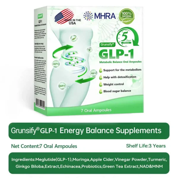🔥 【 FLASH SALE! 80% OFF 】 Grunsify® Energy Balance Supplements  NEW LAUNCH! LOSE FAST OR PAY NOTHING!