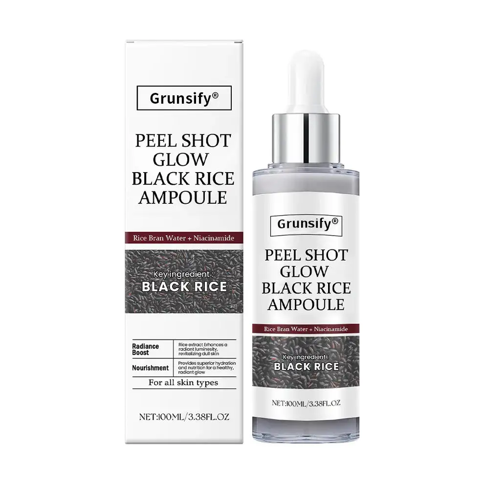 Grunsify® Peel Show Glow Black Rice Ampoule