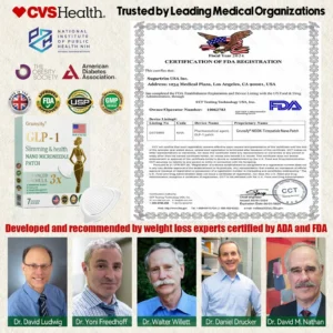 Grunsify® NIDDK-Tirzepatide Nano Patch 【New Product Last Minute! 80% OFF】🇺🇸⚕️ (Painless 24/7 Fat Burning | Lose 20 Pounds in Weeks | Crush Cravings Fast!