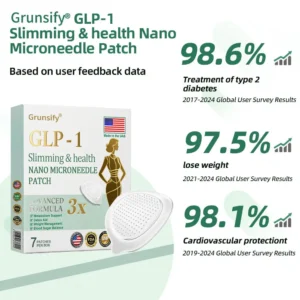 【Last Day Promotion 60% OFF】Grunsify® NIDDK-Tirzepatide Slimming & health NANO MICRONEEDLE PATCH🇺🇸👨‍⚕️（Zero Pain, 24/7 Release | Lose 20lbs FAST | 90% Sugar Drop | ）2️⃣